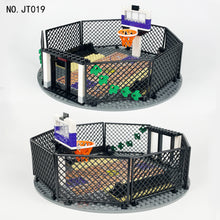 Load image into Gallery viewer, Jt019 Street Community Basketball Court Small Particle Building Blocks Scene round Field Building Children's Assembled Toys
