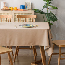 Load image into Gallery viewer, Tablecloth Pure Color Fresh Animation Lining Tablecloth Simple Rectangular Table Cloth

