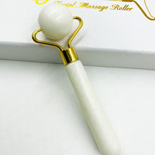 Load image into Gallery viewer, Natural Jade Beauty Container Double-Headed Jade Roller Facial Full Set Massage Beauty Container
