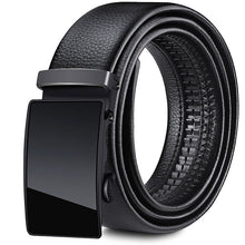 Load image into Gallery viewer, Men's Leather Belt Soft Leather Automatic Buckle Casual All-Matching Jeans Belt Men's Belt Belt
