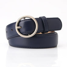 Load image into Gallery viewer, Korean Style round Buckle Pants Belt Student Jeans All-Match Women's Belt
