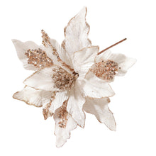 Load image into Gallery viewer, Christmas tree decoration flower simulation flower Christmas decoration pendant
