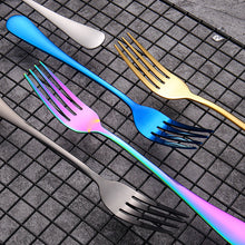 Load image into Gallery viewer, Stainless Steel Tableware Four Main Pieces Foreign Trade Gift Set Western Food Knife, Fork and Spoon
