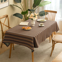 Load image into Gallery viewer, American Ins Light Luxury Rectangular Tablecloth Chenille Fabric Jacquard Dining Table Tablecloth Living Room Decorative Table Mat
