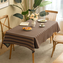 Load image into Gallery viewer, American Tablecloth Household Rectangular Chenille Fabric Jacquard Table Cloth
