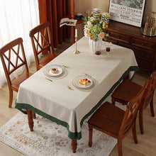 Load image into Gallery viewer, Solid Color Tablecloth American Western-Style Dining Table Fabric Rectangular Desk Cloth Nordic Solid Color Tablecloth Coffee Table Cloth
