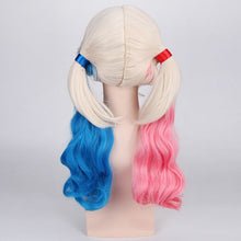 Load image into Gallery viewer, Suicide cosplay Halloween Quinn Squad Harley Monster Wig holster baseball bat Bracelet Belt necklace Gloves Accessories Full Set
