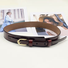 Load image into Gallery viewer, Women's Genuine Leather All-Match Korean Ins Style Waist Seal Belt Women's Matching Coat Pants
