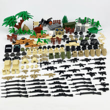 Load image into Gallery viewer, Children's Military Doll Building Blocks Toy Package Navy Doll Toy Weapons Fitting and Fixture
