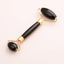 Load image into Gallery viewer, Scraping Plate Meridian Pick Bar Facial Facial Xiuyu Beauty Container Green Phoenix Jade Roller
