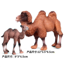 Load image into Gallery viewer, Wild Animal Model Toys Decoration Solid Tiger Lion Hippo Rhinoceros Elephant Panda Cow Set Children's Toy
