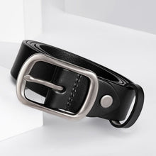 Load image into Gallery viewer, Belt Men's and Women's Same Style Overalls with Punk Genuine Leather Simple Classic Belt
