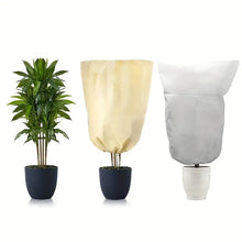 Load image into Gallery viewer, Thickened plant antifreeze cover, winter plant antifreeze protective cover, antifreeze and insect-proof pull rope frost cover
