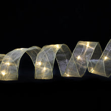 Load image into Gallery viewer, 5cm Christmas Tree Luminous Ribbon LED Lighting Chain Christmas Decorations
