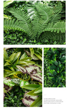 Load image into Gallery viewer, Artificial Combination Plant Wall Background Wall Decoration UV-Resistant Milan Lawn Plastic Fake Green Plants Wall
