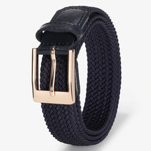 Load image into Gallery viewer, Elastic Waistband Women's High-Grade Student Punch-Free Korean Style Versatile Canvas Belt
