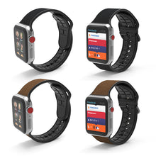 Load image into Gallery viewer, Leather watch band for Apple Watch and Apple Watch
