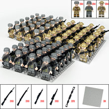 Load image into Gallery viewer, Square Array Doll B1 Package Weapon Small Particle Base Plate Assembling Minifigures Building Blocks Toy
