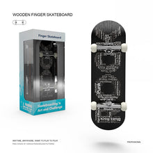 Load image into Gallery viewer, Wooden Fingerboard Complete Set 5 Layer Maple Wood Deck Bearing Wheels Alloy Truck Finger Skate Board Mini Skateboard Kid Toys
