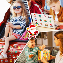 Load image into Gallery viewer, 50 Christmas Stickers New Santa Claus Stickers Snowflake Decoration Scene Sticker Decoration
