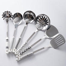Load image into Gallery viewer, Hepburn Style Kitchen Supplies Stainless Steel Spatula Kitchenware Set Spatula Spoon Hot Pot Spoon Household Cooking Cooking
