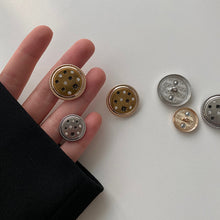 Load image into Gallery viewer, 5pcs/Set Clothing Accessories Accessories Metal Hollow Buttons XINGX Decorative Buttons
