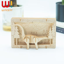 Load image into Gallery viewer, 3D Children's Early Education Educational Toys Wooden Three-Dimensional Puzzle DIY Creative Science and Education Handmade
