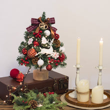 Load image into Gallery viewer, 45cm Christmas Holiday Decoration Desktop Mini Light-Emitting Christmas Tree Suit
