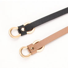 Load image into Gallery viewer, New Women's Word Buckle All-Matching Shirt Dress Narrow Belt Decorative Thin Belt
