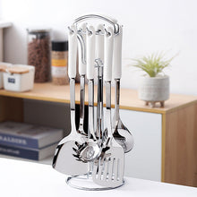 Load image into Gallery viewer, Household Kitchenware Full Set of Stainless Steel Spatula Set Spatula/Spoon Colander Cooking Cookware
