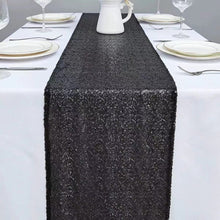 Load image into Gallery viewer, 2pcs Sequin Table Flag Wedding Ceremony Layout Tablecloth Table Runner Christmas Decoration Polyester Square Glitter Sequin
