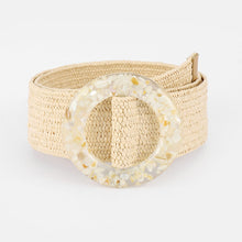 Load image into Gallery viewer, Dress Pp Grass Woven Decorative Women's Wide Belt Bohemian Elastic Elastic Waist Seal
