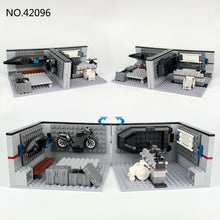 Load image into Gallery viewer, Minifigures Police Material Center Shield Tigercat Special Police Anti-Terrorism Assembled Toys
