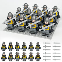 Load image into Gallery viewer, Medieval Knight Military Soldier Castle Building Blocks Doll 1813 Toy Doll Accessories
