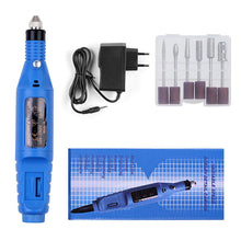 Load image into Gallery viewer, Nail Polishing Machine Dead Skin Removal Polishing Written Test Nail Piercing Device Mini Electric Manicure Implement Grinding Machine

