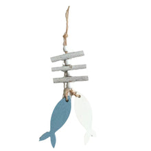 Load image into Gallery viewer, Wooden Ocean Style Ornaments Creative Home Decorations Mediterranean Style Fish Starfish Seahorse Wooden Pendant
