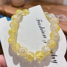 Load image into Gallery viewer, Broken Beads Ice Transparent Two-Color Bracelet Student Hand Toy Bracelet Whole Girlfriends' Gift Children's Day Small Gift Pliable Temperament
