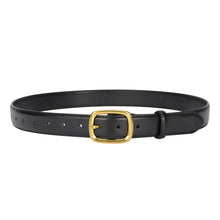 Load image into Gallery viewer, Belt Loop Casual All-Match Retro Leather Belt Women's Japanese Buckle Jeans Strap
