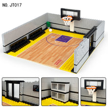 Load image into Gallery viewer, Jt017 Small Particle Scene Basketball Court Building Blocks Toy Wall Domestic Ornaments
