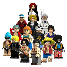 Load image into Gallery viewer, MOC Suit Building Blocks Anime Movie Nautical Minifigures Toys
