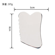 Load image into Gallery viewer, Stainless Steel Scraping Plate Facial Beauty Scraper 304 Stainless Steel Fascial Knife Eye Massager
