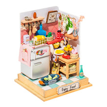 Load image into Gallery viewer, DIYDollhouse Miniature with Furniture, kitchen building model toys
