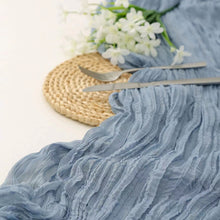 Load image into Gallery viewer, Voile Champray Table Runner Bohemian Twist Tablecloth Party Decoration Table Runner
