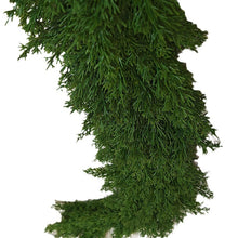 Load image into Gallery viewer, Simulated feel soft rubber pine needle rattan Christmas decoration green plant long pine cypress pine needle decorative rattan

