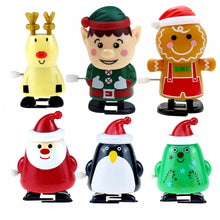 Load image into Gallery viewer, Christmas Clockwork Suit Toy Holiday Gift Movable Santa Claus Toy Suit
