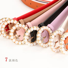 Load image into Gallery viewer, Multicolor Cute Wild Girls' Belt Dress Decoration Belt Jeans Strap
