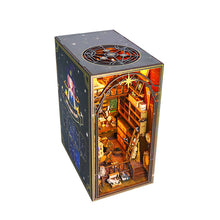 Load image into Gallery viewer, DIY Cottage Puzzle Assembled Magic Series Buckle Book Stand Doll House Science and Education 3D Puzzle

