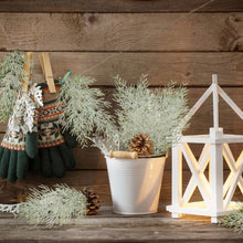 Load image into Gallery viewer, 12pcs/Set Artificial Pine Branches Fake Green Plants Pine Leaf DIY Garland Crafts Christmas Ornamental Flower
