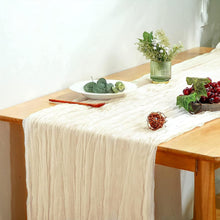Load image into Gallery viewer, New Table Runner Pleated Cloth Bohemian Style Table Cloth Wedding Party Decoration Tablecloth
