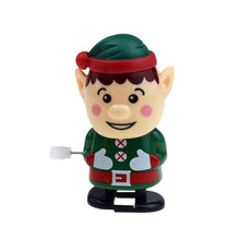 Load image into Gallery viewer, 1PCs Cute Clockwork Santa Claus Toy Shaking Head Walking Winding Santa Snowman Holiday Decoration
